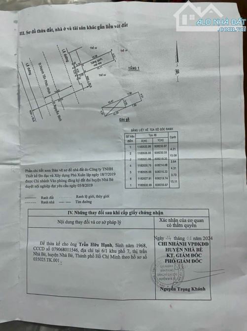 Bán nhà vị trí đắc địa nằm mặt tiền Huỳnh Tấn Phát, Nhà Bè, Dt 4,2x19m. Giá 12,5 tỷ - 2