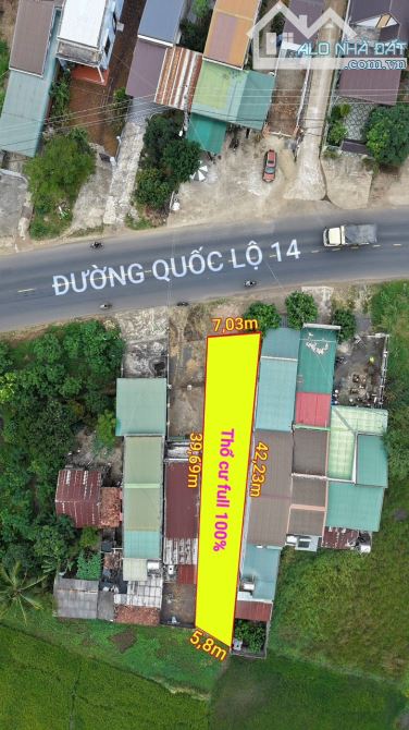 BÁN ĐẤT MẶT TIỀN KINH DOANH QUỐC LỘ 14, THÔN 8, XÃ HOÀ PHÚ - 3