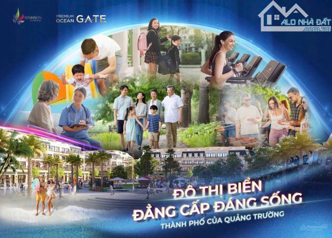 Bán Shophouse giá cực chất tại Biển Bình Sơn Ocean Park - Ninh Thuận