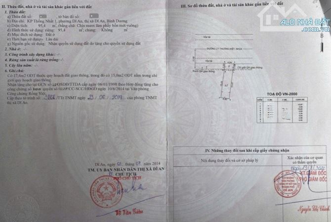 Bán nhà sổ riêng 95.4m2 Mặt Tiền kinh doanh đường Lý Thường Kiệt, p.Dĩ An HTL4785 - 10