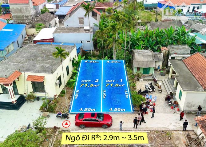 💥💥💥 71m2, Ngang 4,5m tại Phường Thiên Hương, Oto đỗ cửa, Giá chỉ 1,03 tỷ💥💥💥 - 2