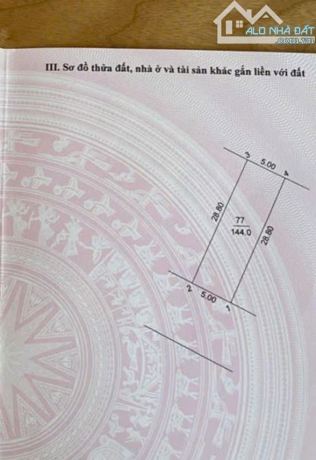 Bán đất tại Thị trấn Phúc Thọ, 3.89 tỷ, 144 m2 - 2