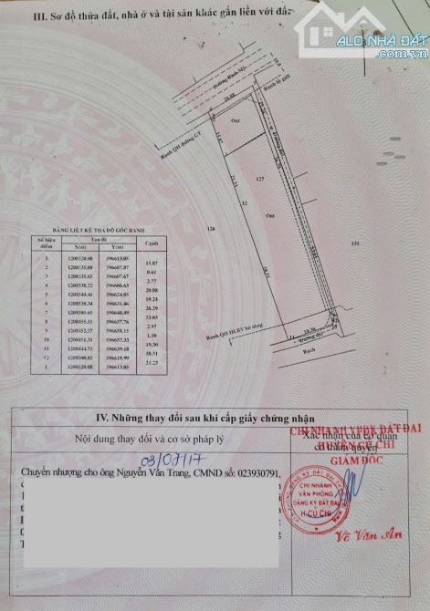 Thổ cư chính chủ 2100m2 - Ngang 21m mặt tiền đường Bình Mỹ - Có sẵn nhà xưởng 700m2. - 3