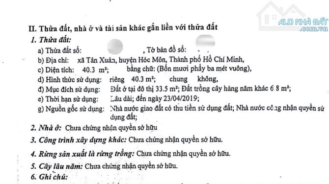 Tới bến Chung kết sắp tới xả luôn căn nhà MT Tân Xuân 6, Hóc Môn, 700 triệu, giao sổ ngay. - 6