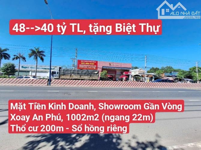 🆘 Mặt Tiền Kinh Doanh Gần Vòng Xoay An Phú, P. An Phú, Tp. Thuận An