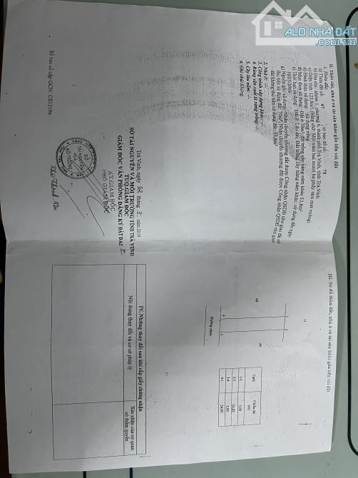 Bán nhà đất mặt tiền lộ nhựa 5m, cách QL 10m - 1