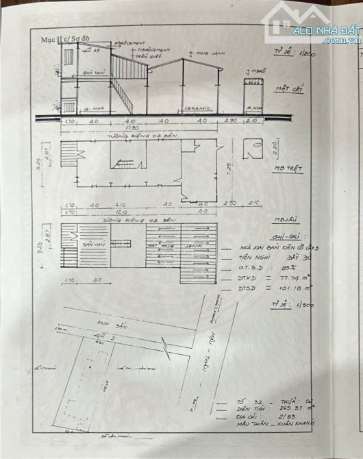 BÁN NHÀ MẶT TIỀN ĐƯỜNG MẠC THIÊN TÍCH ( 9,3m x 27,5m ) - 2