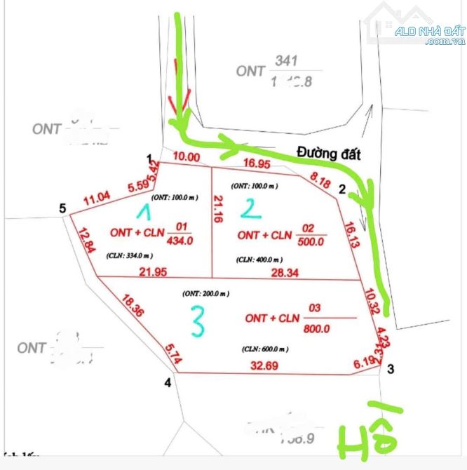 Chỉ 299 trđ, 430m tại Yên Nghiệp, cách hồ vài bước chân,cách đường HCM chỉ 600m, ô tô vào - 3