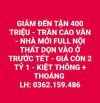 GIẢM ĐẾN TẬN 400 TRIỆU - TRẦN CAO VÂN - FULL NỘI THẤT - 2 TỶ 1