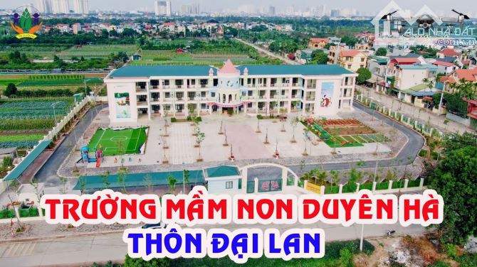 MẢNH ĐẤT ĐẠI LAN DUYÊN HÀ, THANH TRÌ 64M2 MẶT TIỀN 4,4M PHÂN LÔ ĐẸP 2,8 TỶ