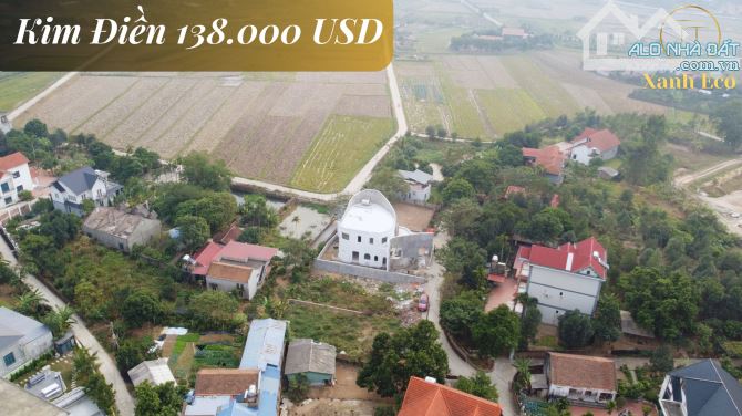 Kim Điền - 138.000usd -400m2 tại Tỉnh Lộ 35, Nam Sơn, Sóc Sơn, Hà Nội, giá 15 triệu/m2