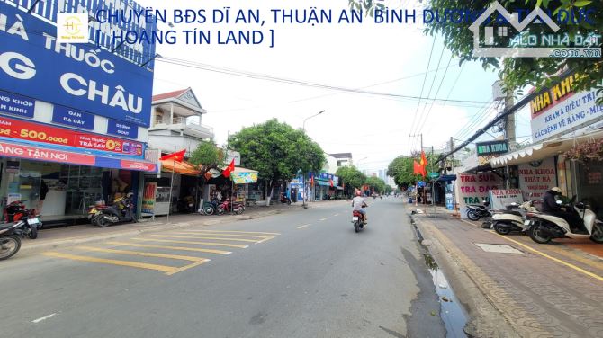 Bán đất sổ riêng 700m2 MTiền kinh doanh đường Lý Thường Kiệt ngang 10m p.Dĩ An HTL2615 - 1