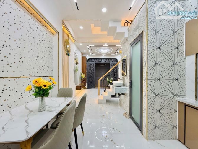 🏠🏠 3,69 TỶ - NHÀ MỚI SIÊU ĐẸP - LÊ VĂN THỌ, P16, GÒ VẤP - TẶNG FULL NỘI THẤT - 5