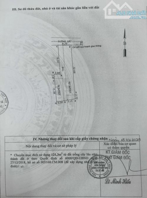 Bán dãy trọ sổ riêng 1 trệt 1 lầu gần Ngã 3 Cây Điệp 15 phòng thu nhập 408 triệu/năm H4203 - 6