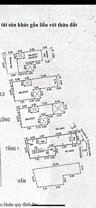 Bán nhà CHDV Lê Văn Huân, Cộng Hòa Tân Bình, 6Tầng, 45PN, Doanh thu 170tr/tháng chỉ 28 tỷ - 6