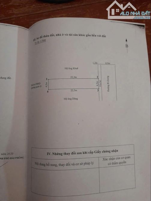 Cần bán 100m đất mặt đường bảo phúc đằng hải hải an