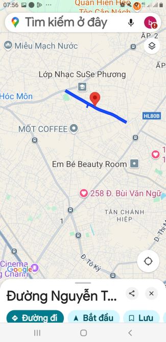 Bán nhà Đẹp 95m² - hẻm ô tô -gần Đặng Thúc Vịnh Hóc môn  giá rẻ 5.3 tỷ - 1