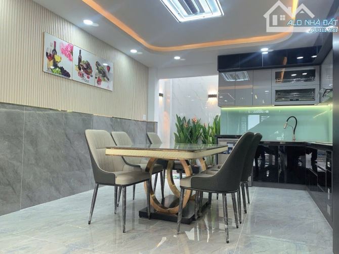 Nhà 5 tầng mới đẹp view công viên, HXH 10m Tô Ngọc Vân giáp Gò Vấp, 4.2x15m, 5T hơn 6Tỷ - 1