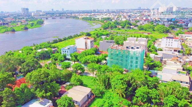 BÁN NHÀ 5 TẦNG MẶT TIỀN ĐƯỜNG THÔNG VEN SÔNG SG, CÁCH QL13 50M, SỔ RIÊNG HOÀN CÔNG - 1