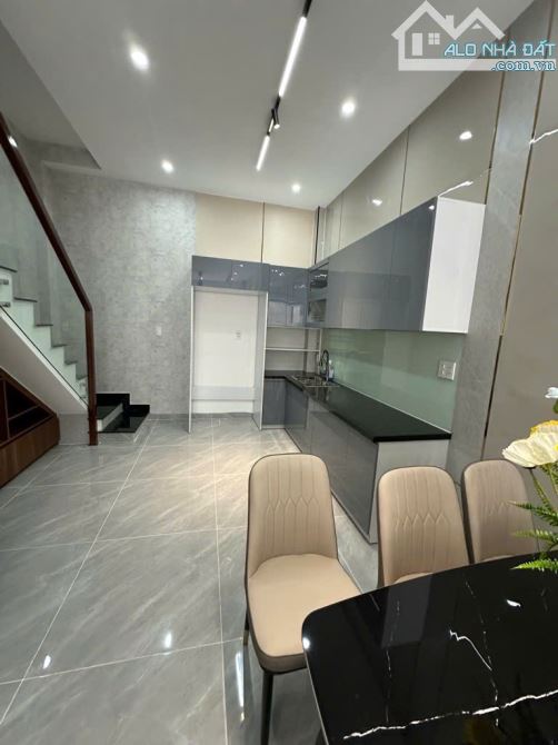 🌏🏡 Nhà mới 45m2 ( 4 x11) - Hẻm thông ô tô - gần Emart Phan Huy Ích - 2