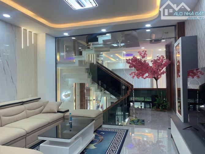 Nhà 5 tầng mới đẹp view công viên, HXH 10m Tô Ngọc Vân giáp Gò Vấp, 4.2x15m, 5T hơn 6Tỷ - 4
