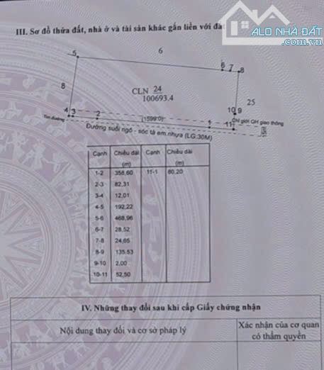 BÁN 10,6 Mẫu 2MT, SUỐI NGÔ, TÂN CHÂU, TÂY NINH, DT: 540x198, SHR, GIÁ 3,6 TỶ/MẪU - 5