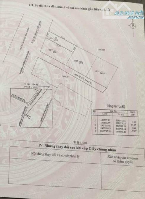 LÔ ĐẤT MẶT TIỀN NGUYỄN BỈNH KHIÊM, TRUNG TÂM PHƯỜNG 3. S=110m2 5,2x21m BHR. GIÁ 13,6 TỶ - 1