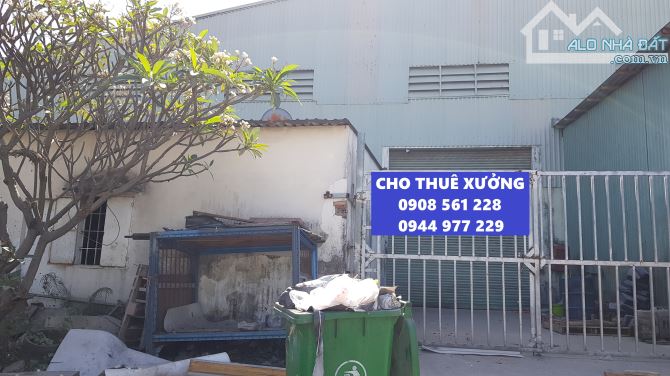 NHÀ XƯỞNG CHO THUÊ PHƯỜNG THẠNH XUÂN QUẬN 12 DT: 1100M GIÁ 55 TRIÊU/THÁNG