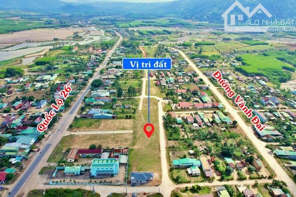 BÁ.N LÔ BIỆT THỰ TRUNG TÂM THỊ TRẤN NGAY QL26 GIÁ CHƯA TỚI 4TR/M2