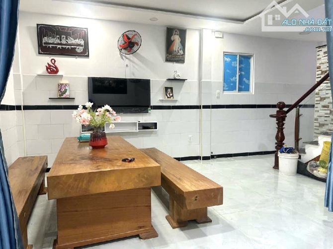 🏚️ HẺM XE HƠI QUAY ĐẦU, LÊ VĂN THỌ P14 GÒ VẤP, 43m, 2 TẦNG ĐÚC, KHU DÂN TRÍ ,  CHỈ 4,35 T - 1