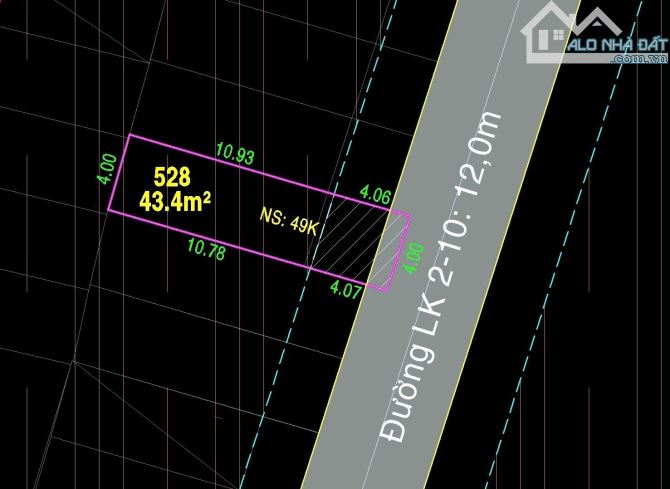 Bán mặt tiền LK 2-10, 4x15m, vị trí kinh doanh, chỉ 4.48 tỷ - 1