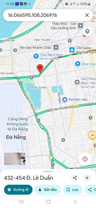 🔥 3,x tỷ: Lê Duẩn, Nhà 3 Tầng Ngang 6m Kinh doanh Đắc địa - Kiệt 4m thẳng thông, Sát Chợ - 2