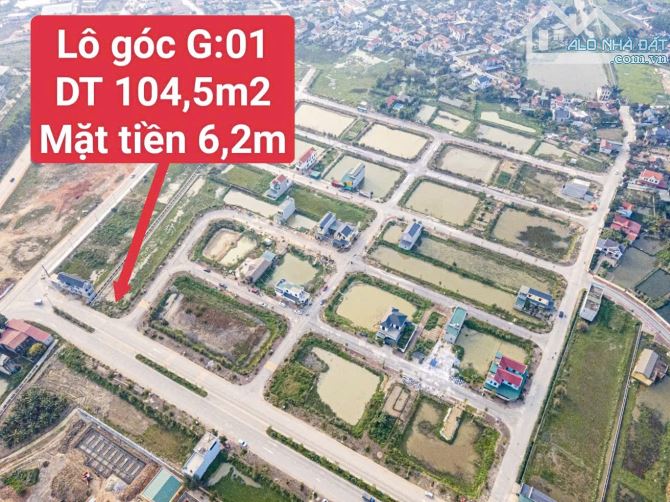 Siêu rẻ!! Lô góc TP Thanh Hóa 104,5m2 rộng 6,2m mặt đại lộ 36m và Ql47 giá chỉ 2,0x tỷ - 2