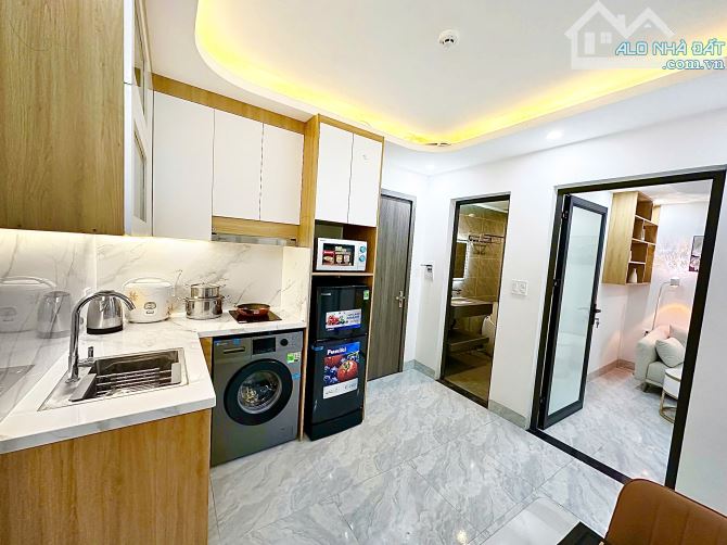 Khai Trương CCMN 84 Hoàng Cầu Đống Đa 55m2 2N1K  Ban Công Cửa Sổ Thang Máy Giặt Riêng - 3