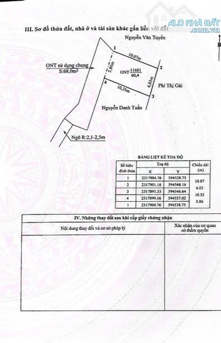 💥💥💥 Bán Đất Thôn Đình Vàn Kênh Giang, Thuỷ Nguyên, 60m2, ngõ morning đỗ cửa, Giá 480tr - 4