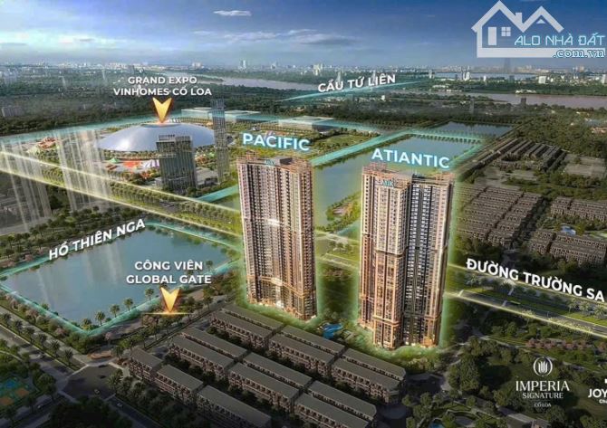 Độc quyền bán căn P.4202 tòa Pacific dự án The Continetal Imperia Signature – MIK Cổ Loa
