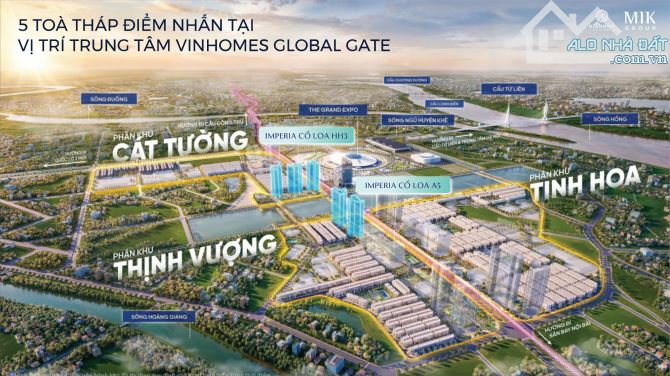 Độc quyền bán căn P.4202 tòa Pacific dự án The Continetal Imperia Signature – MIK Cổ Loa - 1