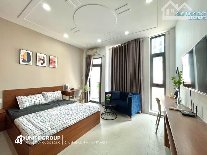 🏠Cho thuê căn hộ Studio Ban công MỚI 100% Quận 3 gần chợ Nguyễn Văn Trỗi, cầu Lê Văn Sỹ - 2