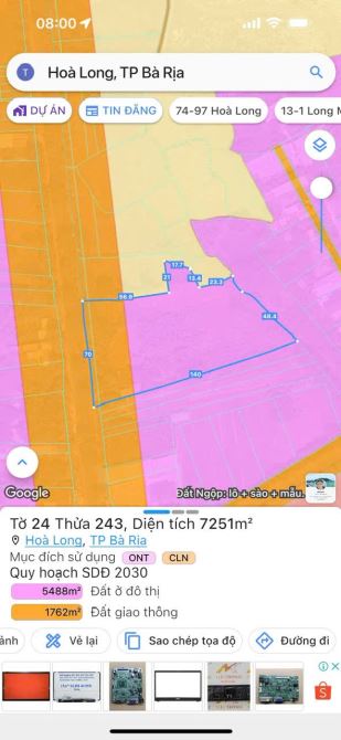 BĐS KHU CÔNG NGHIỆP SONADEZI, MẶT TIỀN QL56 HOÀ LONG, TP BÀ RỊA - 4