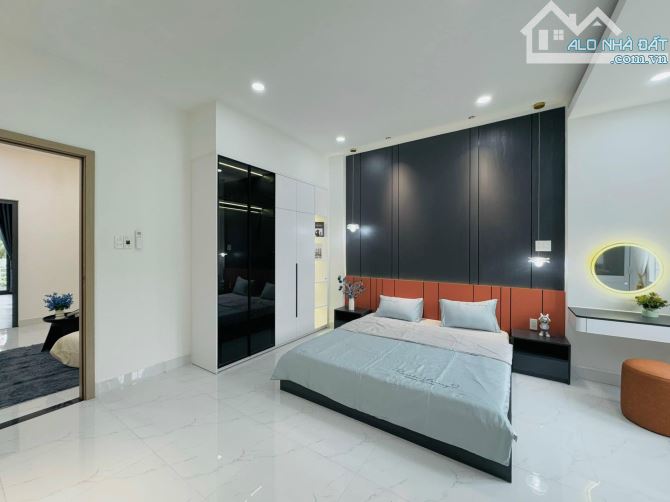 Nhà đẹp 3 tầng 3 mê đường Hoà Minh 1, gần biển, full nội thất cao cấp - 6