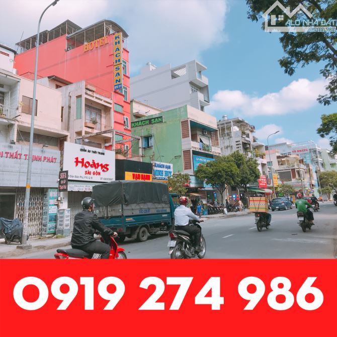 Bán mặt tiền Lý Thái Tổ ngay Nguyễn Đình Chiểu (DT: 4x20m, 2 lầu) phường 01, quận 3