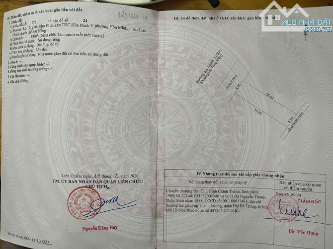 BÁN ĐẤT mặt tiền đường 10m5 Hồ Tùng Mậu - Vị Trí Kinh Doanh