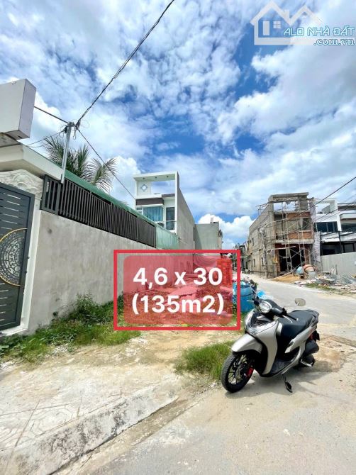 🏬 LÔ ĐẤT GÓC 2 MẶT TIỀN – P. HÓA AN, BIÊN HOÀ - Diện tích: 4,6 x 30m = 135m²