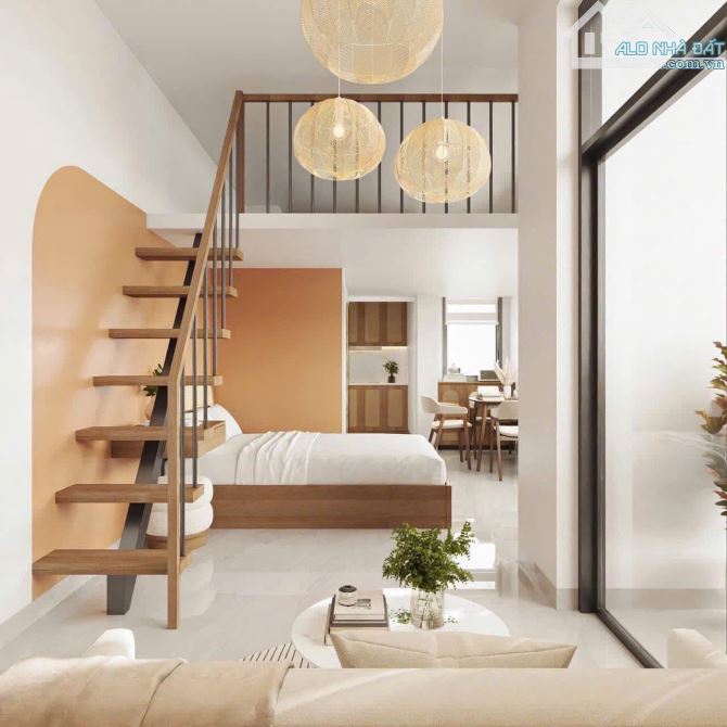 Duplex siêu xinh gam màu hài hòa cho căn phòng thêm iu