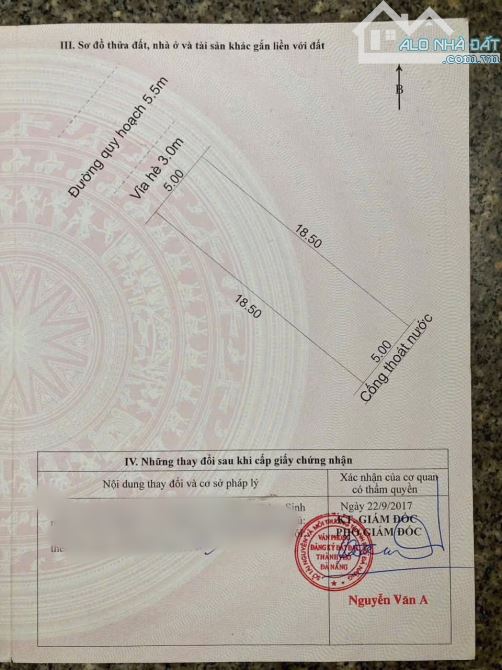 💥 Bán Lô Đất Bàu Mạc 20 - P. Hoà Khánh Bắc - Q. Liên Chiểu.