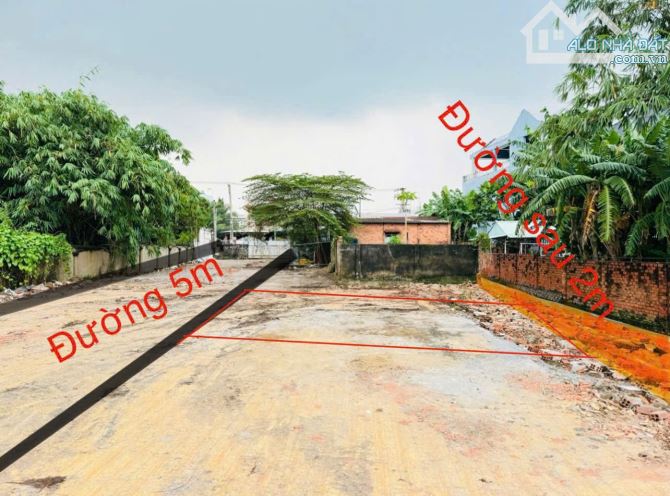 D254 bán 3 lô đất 2 mặt tiền trước và sau , Long Bình Tân