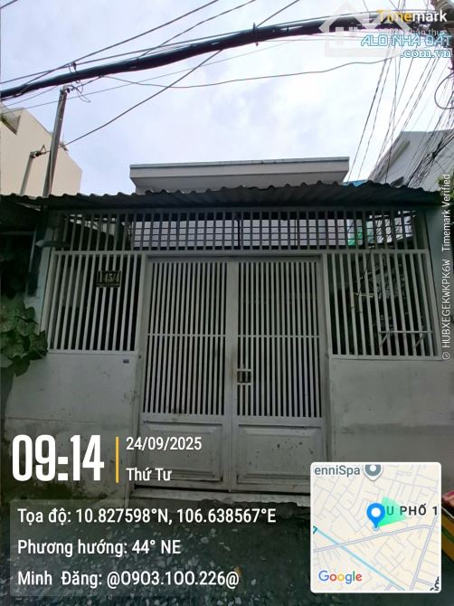 Nhà Gần Ga T3 – Chợ PVB Tân Bình – Căn Góc HXH Đỗ Cửa – Giá Tốt 74Tr/M