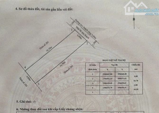 Bán đất TĐC Đông Khê 2 đường Lê Quang Đạo giá 114 triệu