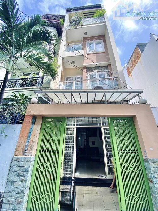 Hẻm xe hơi thông Phú Nhuận, 4 tầng, 4 phòng ngủ, 54m2 công nhận, chỉ 10.6 tỷ