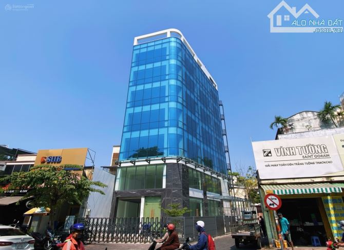 Bán Toà Nhà 2MT Đường Nơ Trang Long Quận Bình Thạnh.KC:Hầm+7 Tầng.Giá 115 Tỷ
